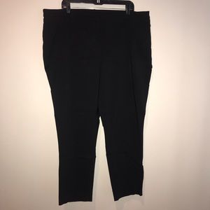 Lane Bryant Sexy Stretch Black Dress Pant 22 Reg